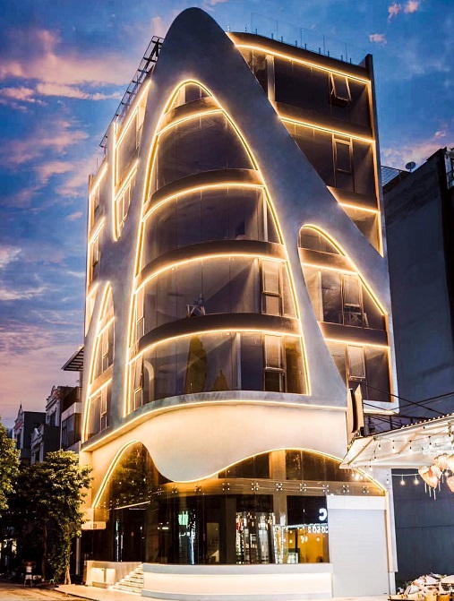 Dự án thiết kế ánh sáng LA MERCI BUILDING