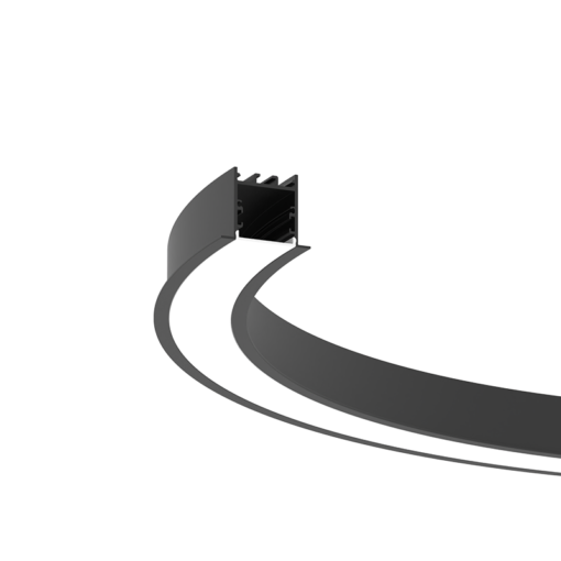 LED thanh nhôm uốn cong T3535 âm trần