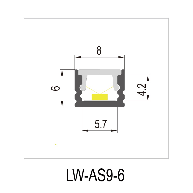 Led thanh nhôm u0806