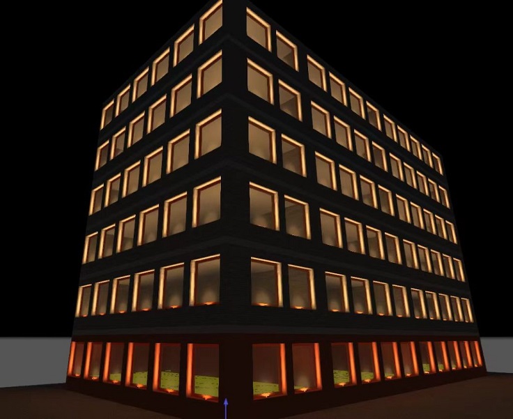 Đèn LED viền cửa sổ - mái vòm