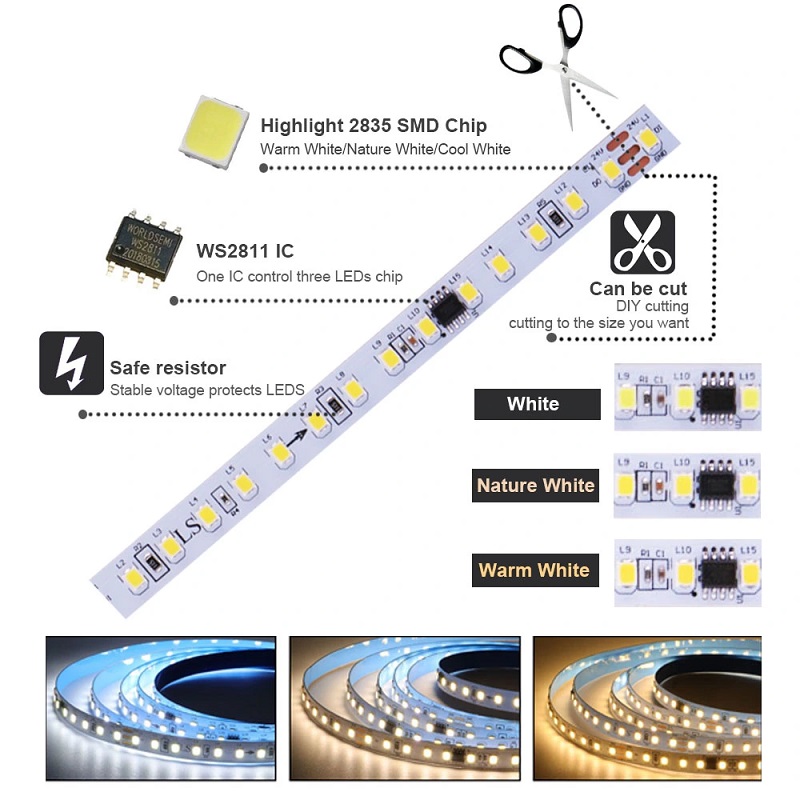 led dây đuổi WS2811-SM16703-UCS1903 24V 120ledsm