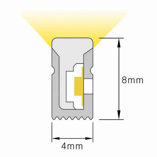 Led silicon hiệu ứng SA0408