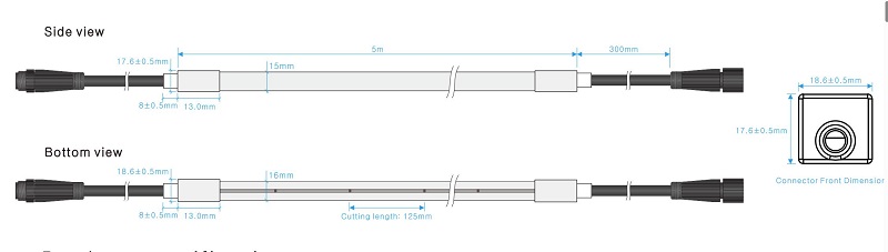 Led silicon SU1616 DMX