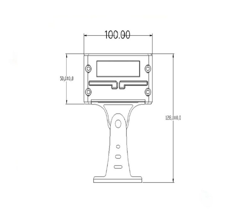 Led thanh hắt tường 100128 2 Led thanh hắt tường 100128