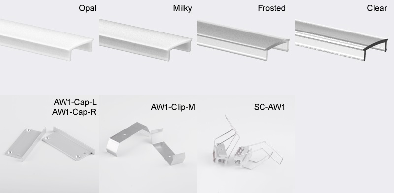 Led thanh nhôm chân tường 2570 14 led thanh nhom chan tuong 2570 4