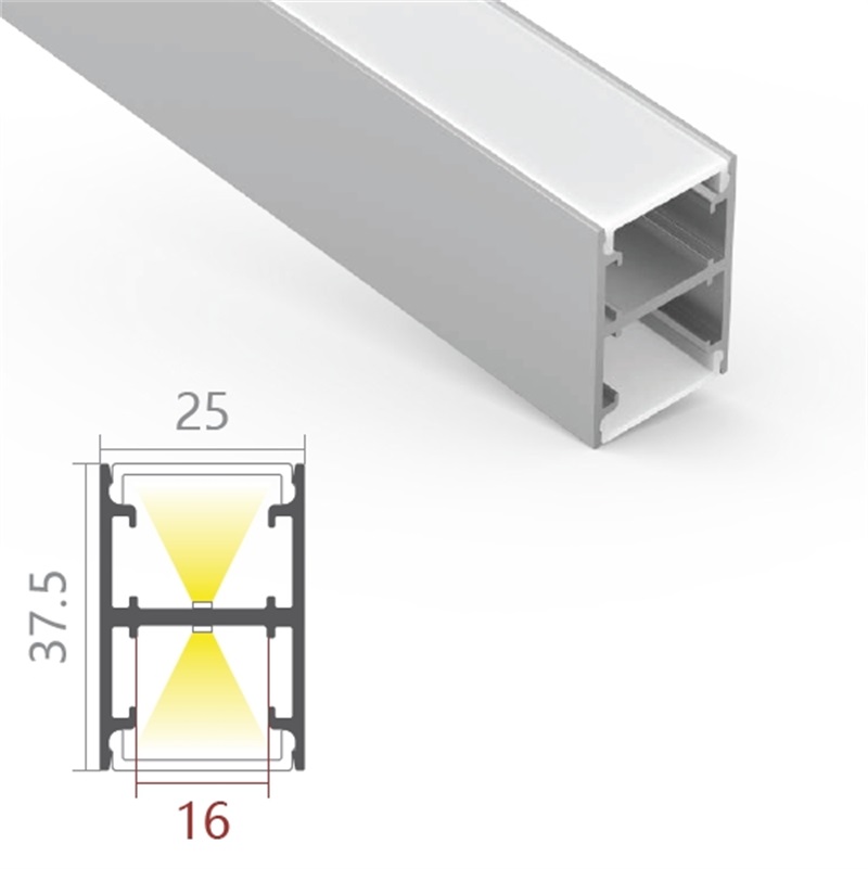 Led thanh nhôm h2537 2 led thanh nhôm H2537