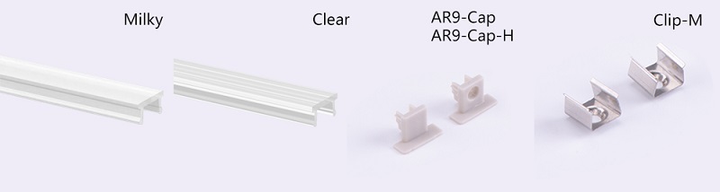 Led thanh nhôm t0809