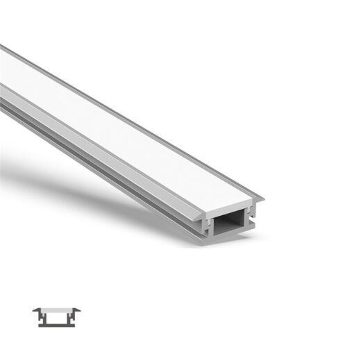 Led thanh nhôm t2111 âm sàn