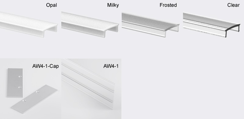 Led thanh nhôm t2483 2 cạnh