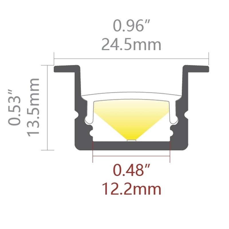 Led thanh nhôm t2514