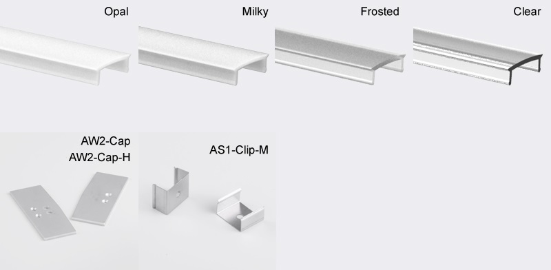 Led thanh nhôm t2570 2 cạnh