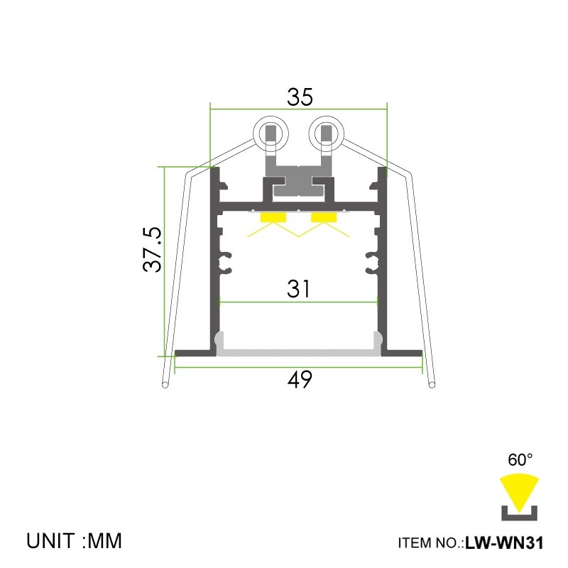 Led thanh nhôm t3535 11 Led thanh nhôm t3535