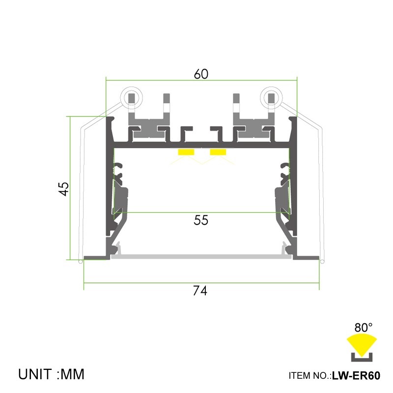 Led thanh nhôm t6045