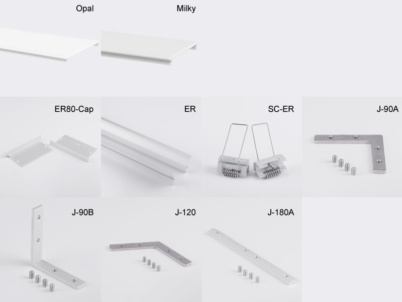 Led thanh nhôm t8045