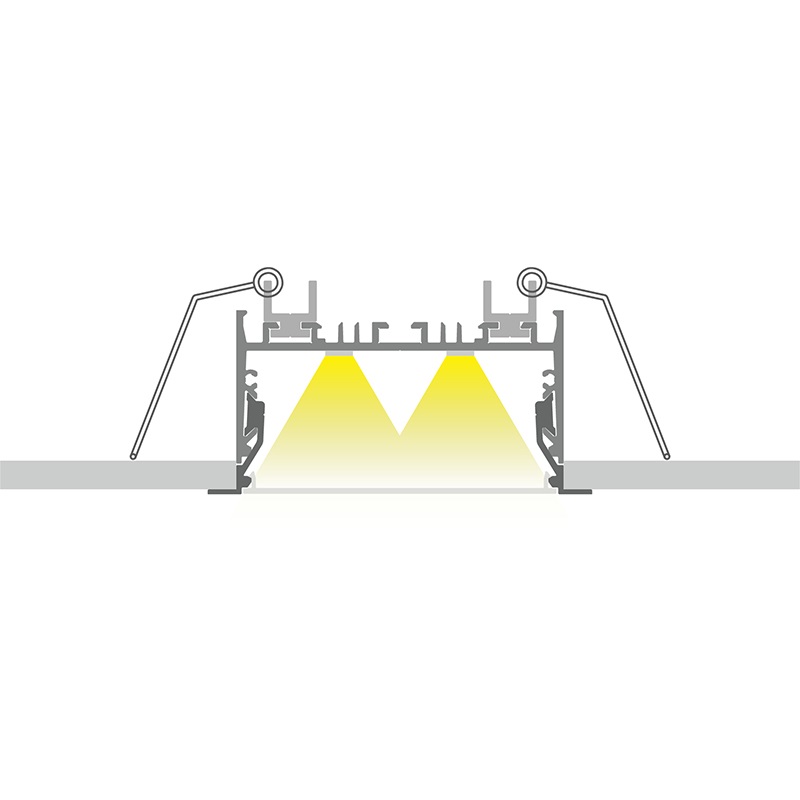 Led thanh nhôm t8045