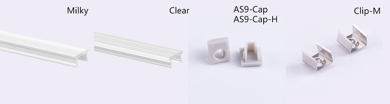 Led thanh nhôm u0809 8 Led thanh nhôm u0809