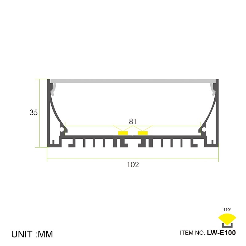 Led thanh nhôm u10035