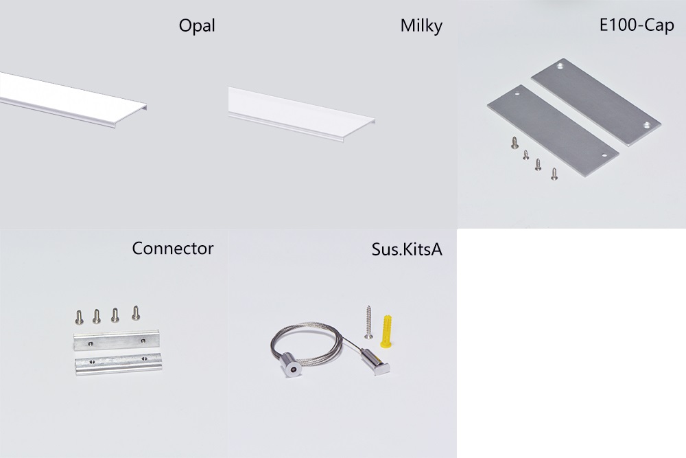 Led thanh nhôm u10035 8 Led thanh nhôm u10035