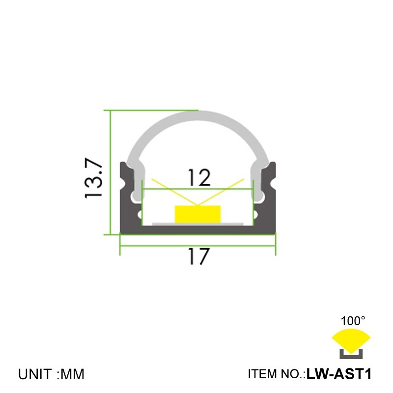Led thanh nhôm u1713 13 Led thanh nhôm u1713