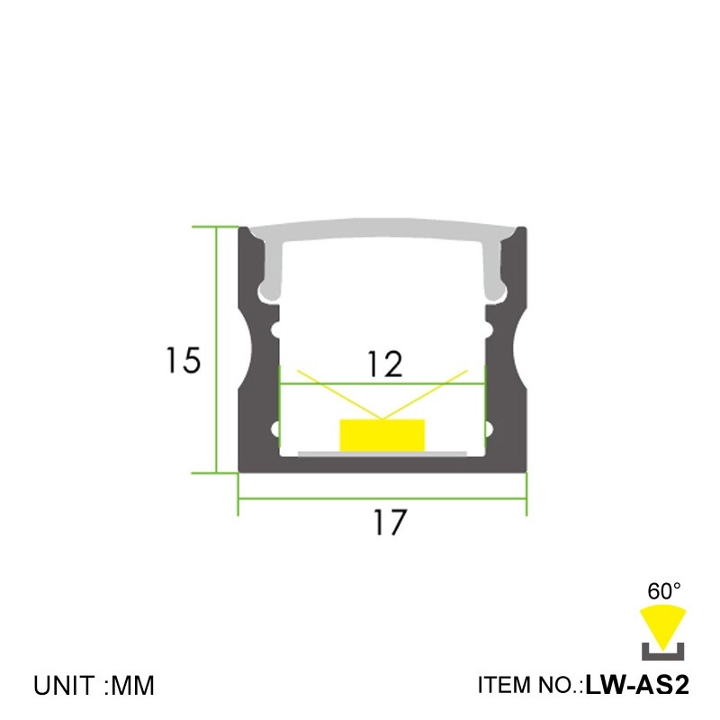 Led thanh nhôm u1715 13 Led thanh nhôm u1715