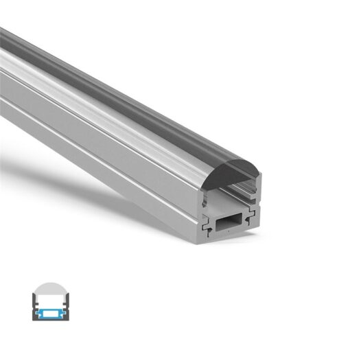 Led thanh nhôm u1717 lens