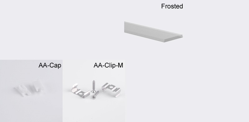 Led thanh nhôm u1908 âm sàn 12 Led thanh nhôm u1908 âm sàn