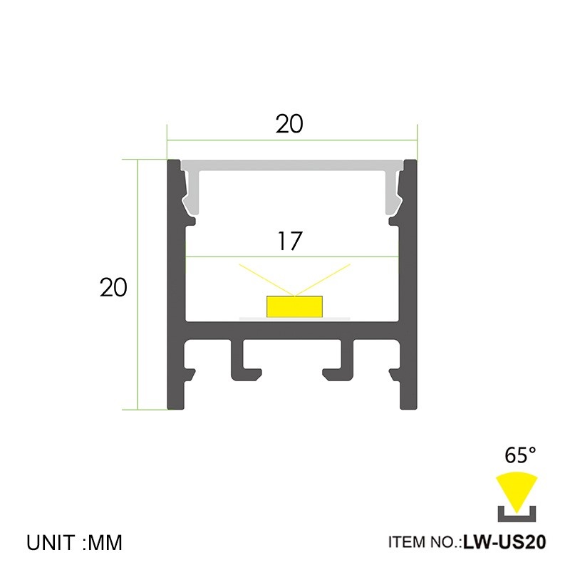 Led thanh nhôm u2020