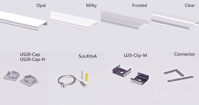 Led thanh nhôm u2020