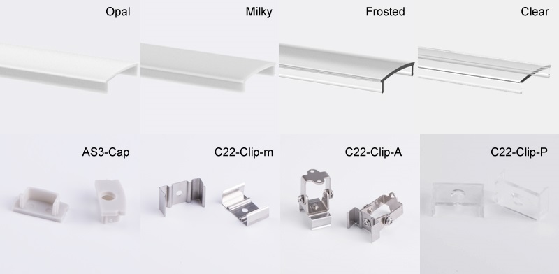 Led thanh nhôm u2410 10 Led thanh nhôm u2410