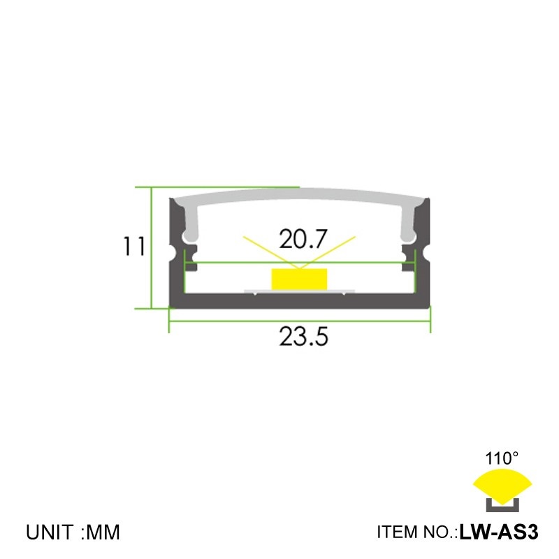Led thanh nhôm u2410 11 Led thanh nhôm u2410