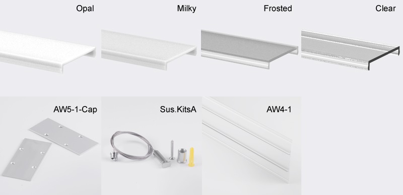 Led thanh nhôm u3583 2 canh