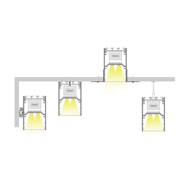 Led thanh nhôm u4668