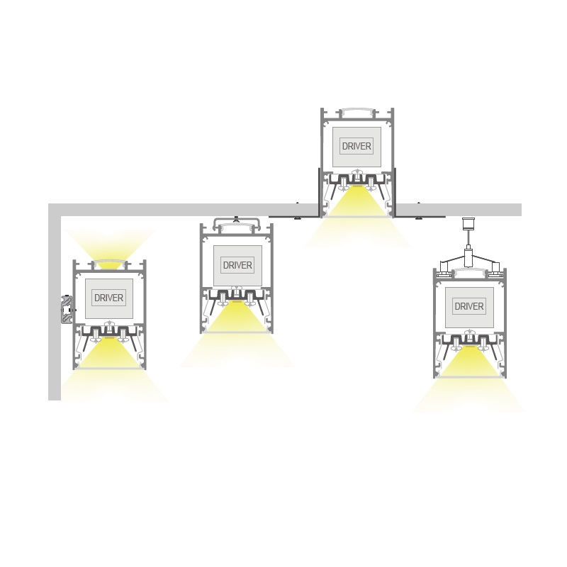 Led thanh nhôm u5075 20 Led thanh nhôm u5075