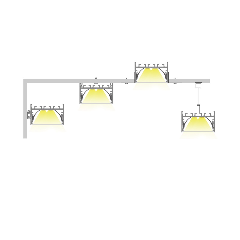Led thanh nhôm u6035 20 Led thanh nhôm u6035