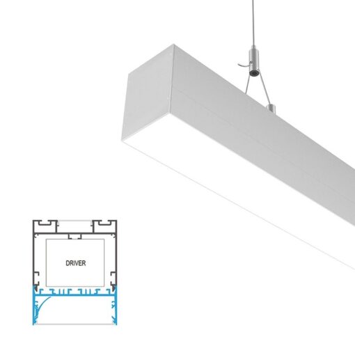 Led thanh nhôm u80100