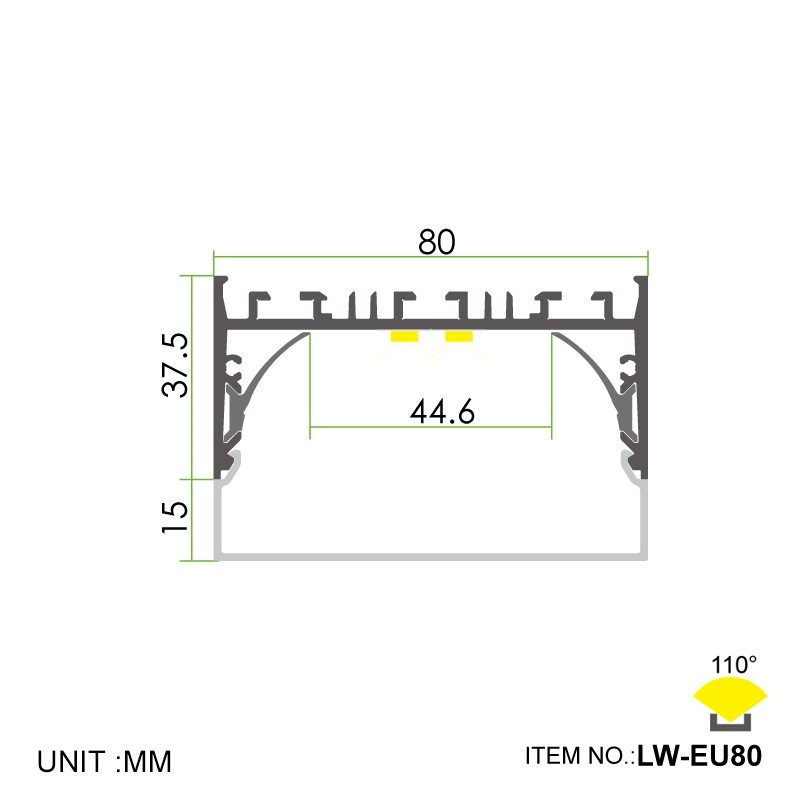 Led thanh nhôm u8053 3c