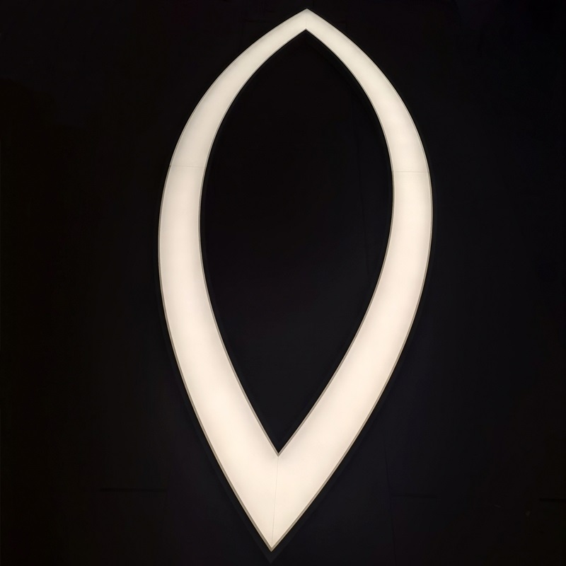 Led thanh nhôm uốn cong t10040 âm trần 10 Led thanh nhôm uốn cong t10040 âm trần