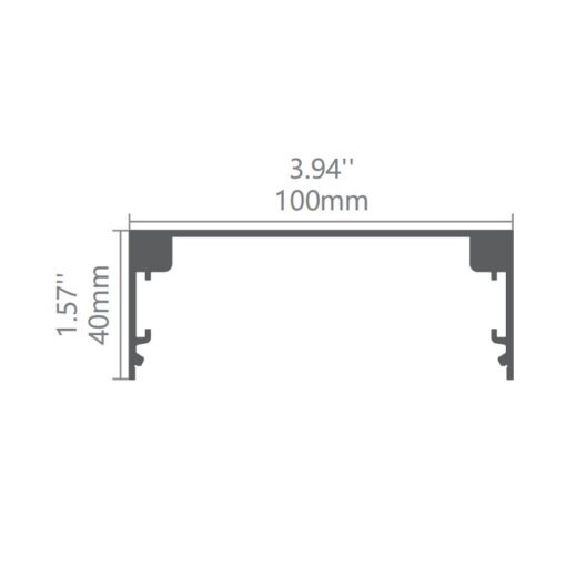 Led thanh nhôm uốn cong u10040 6 Led thanh nhôm uốn cong u10040