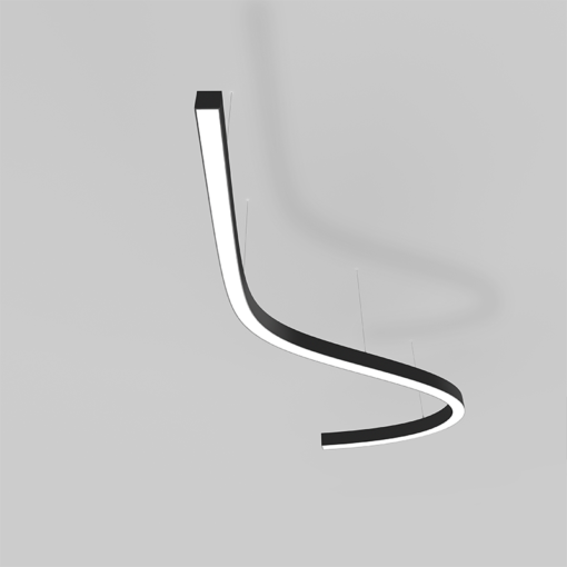 Led thanh nhôm uốn cong u3535 5 Led thanh nhôm uốn cong u3535