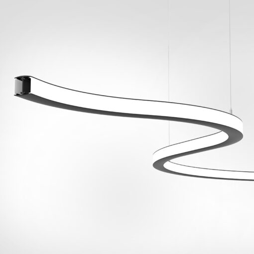 Led thanh nhôm uốn cong u4040 sáng 2 mặt 4 Led thanh nhôm uốn cong u4040 sáng 2 mặt