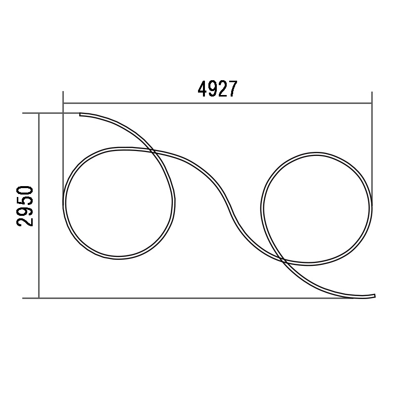 Led thanh nhôm uốn cong u5050