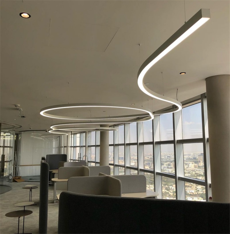 Led thanh nhôm uốn cong u5050