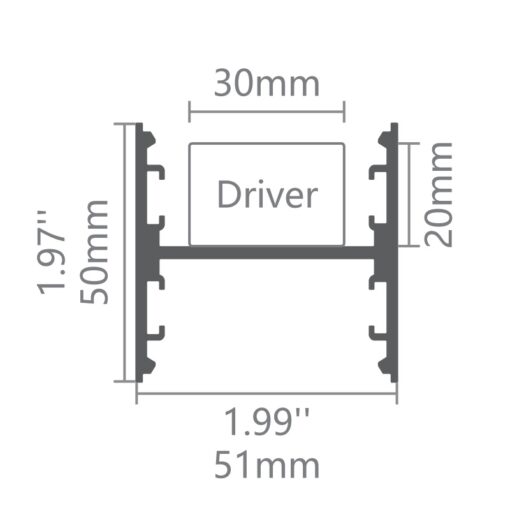 Led thanh nhôm uốn cong u5050