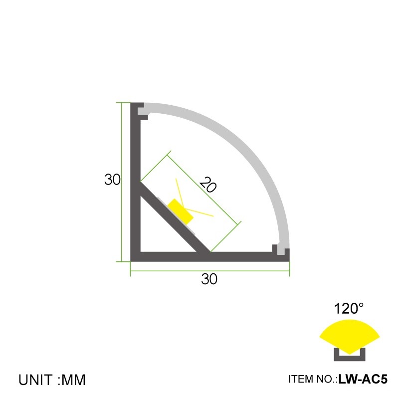 Led thanh nhôm v3030 1