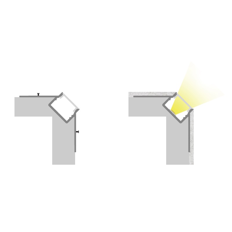 Led thanh nhôm v5524 không viền 9 Led thanh nhôm v5524 không viền