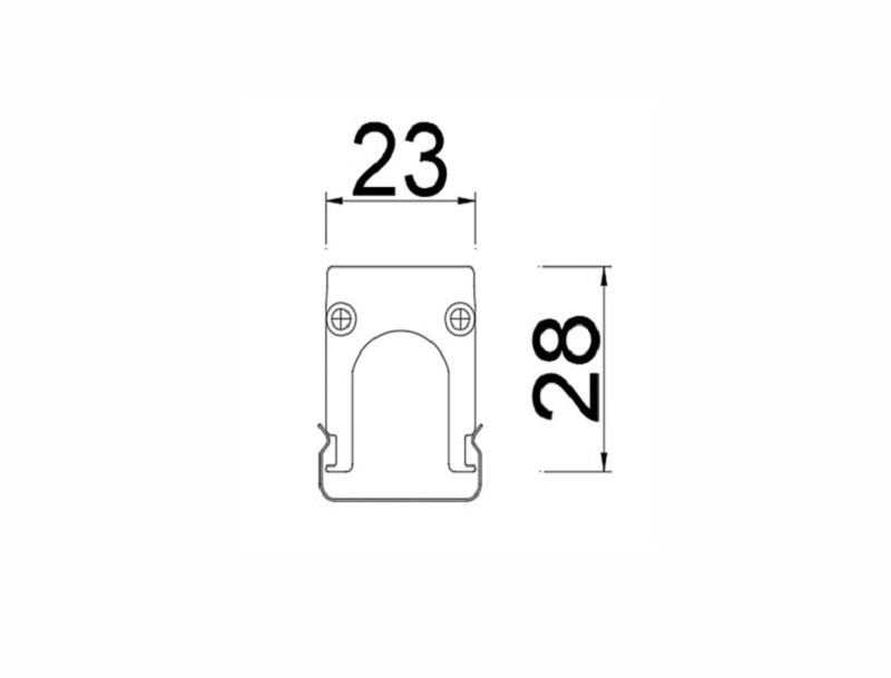 LED thanh u2328 ip65 24v 13w