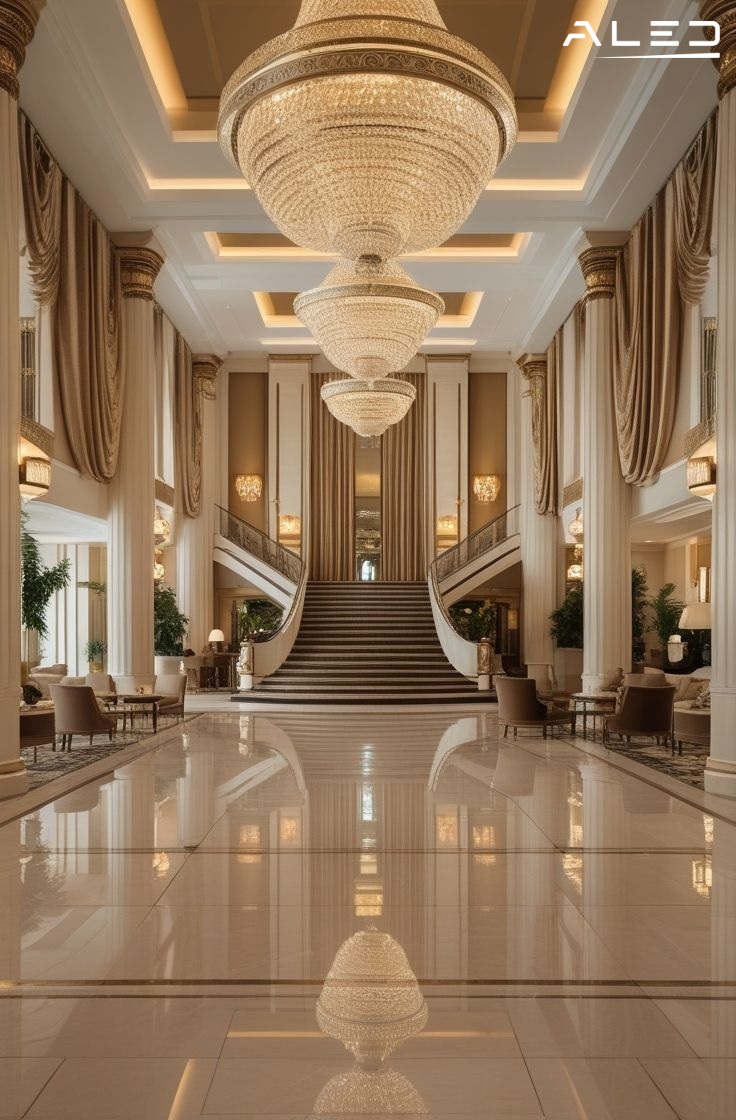 Aled - Đơn vị cung cấp thiết kế chiếu sáng khách sạn