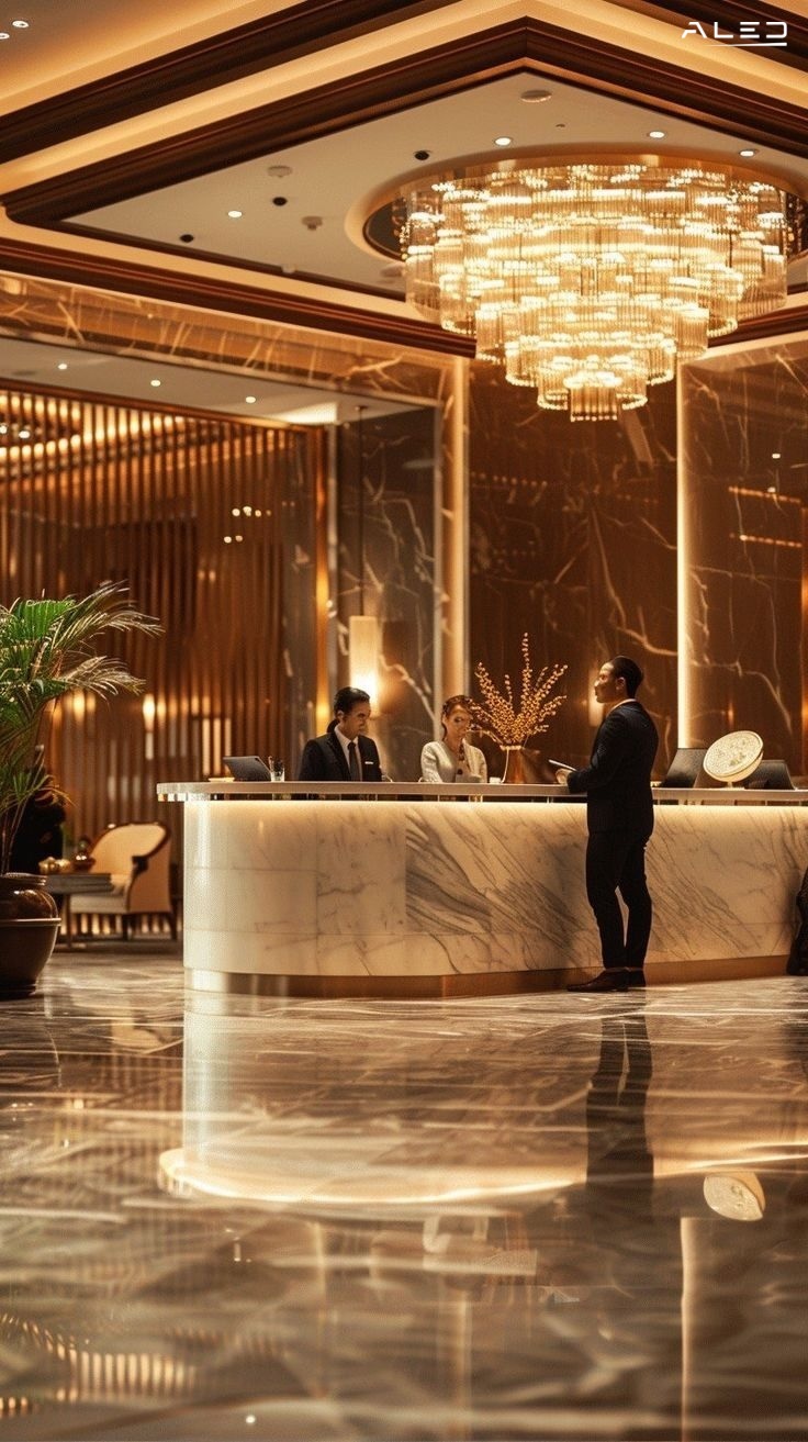 Giải pháp chiếu sáng khu vực khách sạn