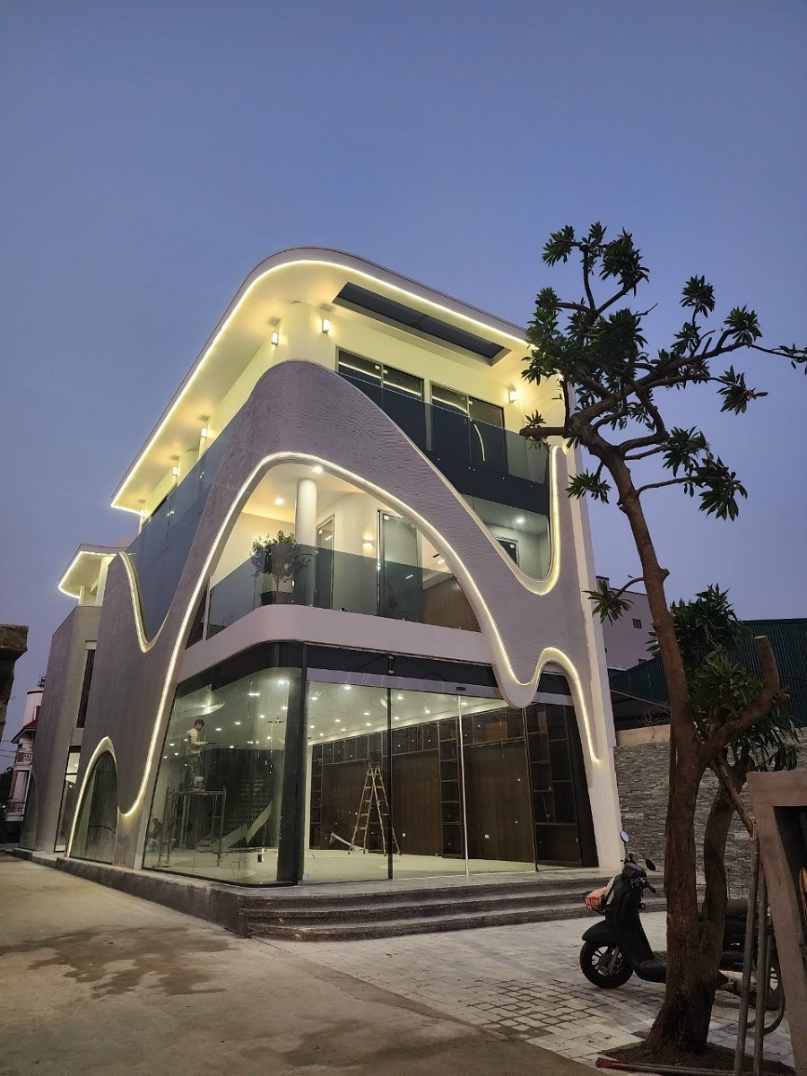 Các loại đèn được sử dụng thiết kế chiếu sáng mặt dựng