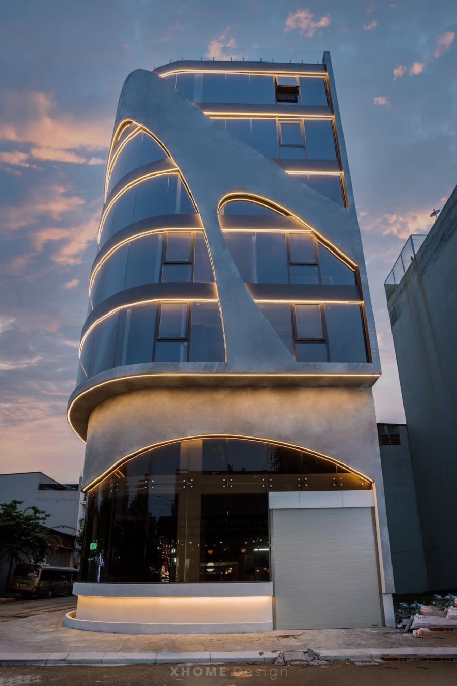 Các loại chiếu sáng mặt dựng phổ biến hiện nay